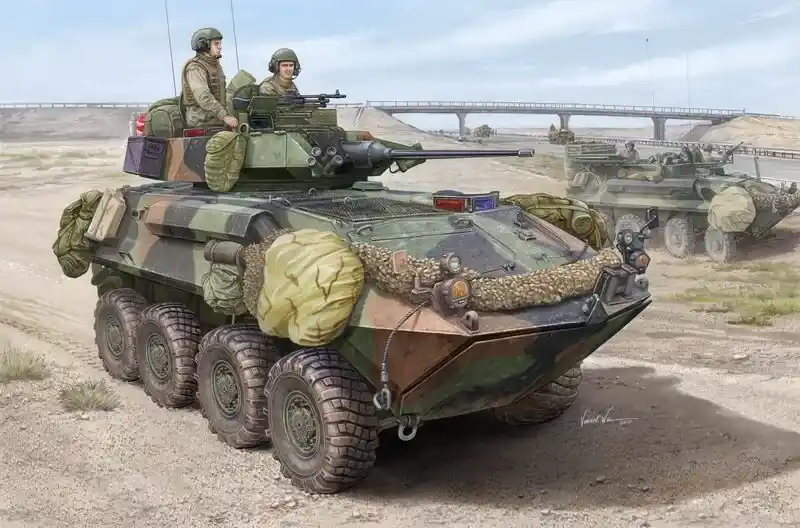 Legnépszerűbb Trumpeter LAV-25 SLEP (Service Life Extension Pro) páncélozott harcjármű makett