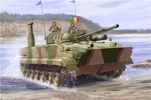 Legkelendőbb Trumpeter BMP-3 in South Korea service műanyag makett