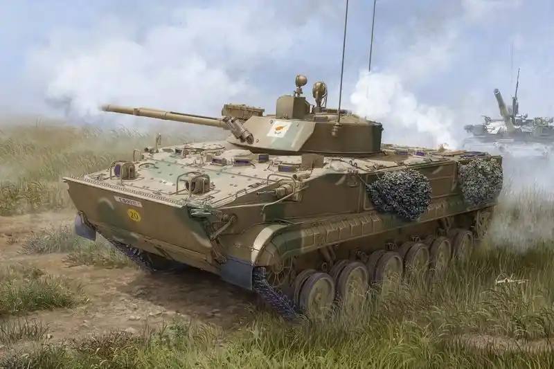 Exkluzív ajánlat Trumpeter BMP-3 in Greek service műanyag makett