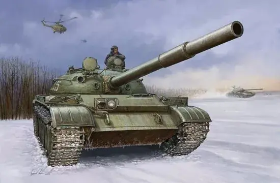Szezonális akció Trumpeter Russian T-62 Mod.1960 katonai jármű makett