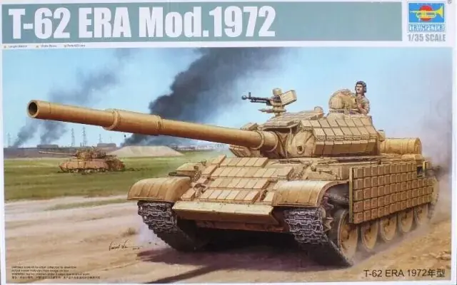 Prémium Trumpeter T-62 ERA Mod.1972 (Iraqi Regular Army) harckocsi makett