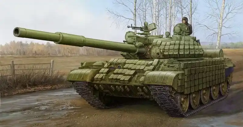 Szuper ajánlat Trumpeter Russian T-62 ERA (Mod. 1972) katonai jármű makett