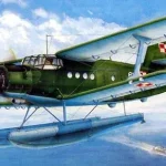 Vásárlói kedvenc Trumpeter Antonov An-2M Colt Wasserflugzeug katonai repülőgép makett