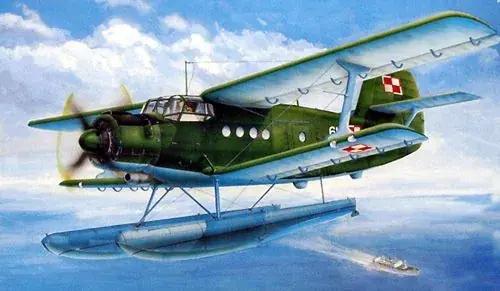 Vásárlói kedvenc Trumpeter Antonov An-2M Colt Wasserflugzeug katonai repülőgép makett