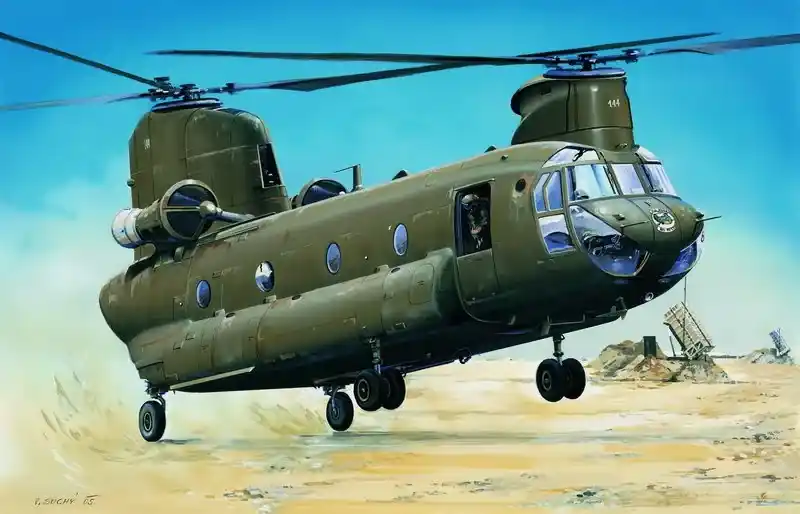 Nézd meg most Trumpeter CH 47D Chinook helikopter makett