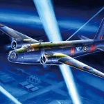Újdonság Trumpeter Vickers Wellington Mk X bombázó / különleges feladatú repülőgép makett