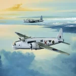 Trumpeter Vickers Wellington Gr. Mk. IXV bombázó / különleges feladatú repülőgép makett Exkluzív ajánlat
