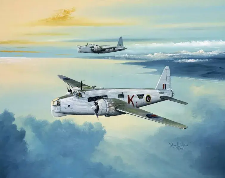 Trumpeter Vickers Wellington Gr. Mk. IXV bombázó / különleges feladatú repülőgép makett Exkluzív ajánlat