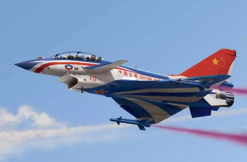 Trumpeter Chinese J-10S fighter vadászrepülőgép makett Korlátozott ajánlat