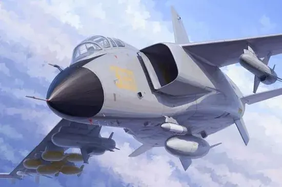 Trumpeter PLA JH-7A Flying Leopard csapásmérő repülőgép makett Rendeld meg most