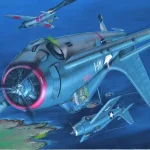 Alacsony ár Trumpeter Grumman F4F-3 ‘‘Wildcat‘‘ (late) repülőgép makett