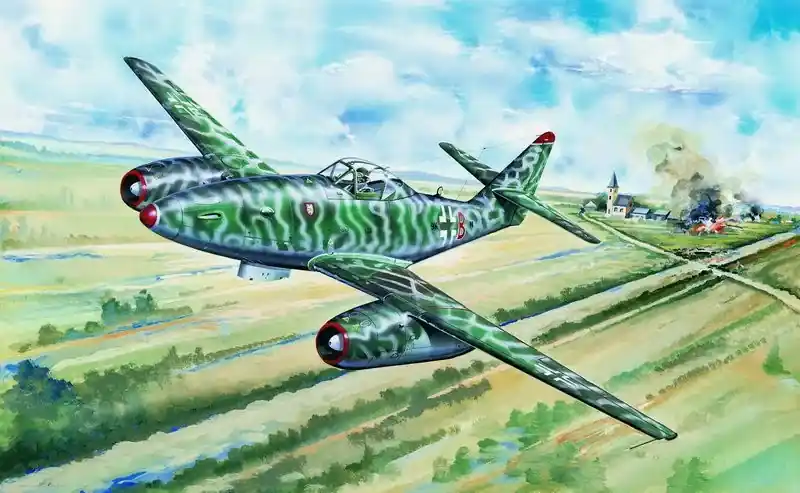 Trumpeter Messerschmitt Me 262 A-2a repülőgép makett Vedd meg online
