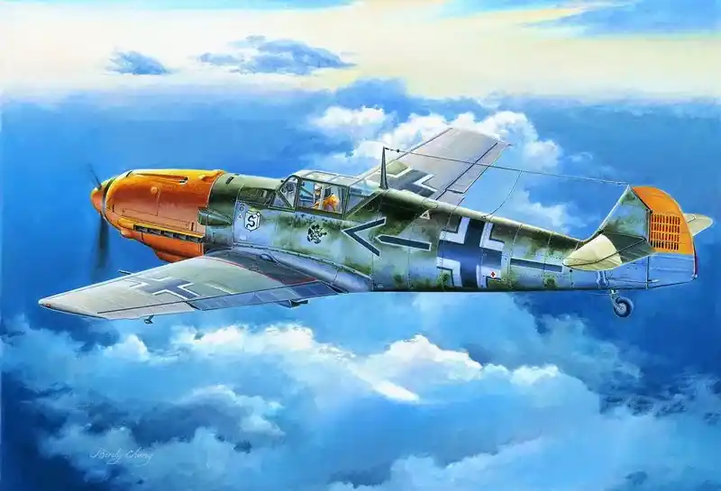Rendeld meg most Trumpeter Messerschmitt Bf 109E-4 repülőgép makett