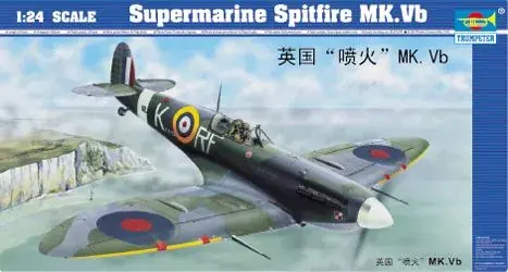 Trumpeter Supermarine Spitfire Mk. Vb repülőgép makett Ajánlat