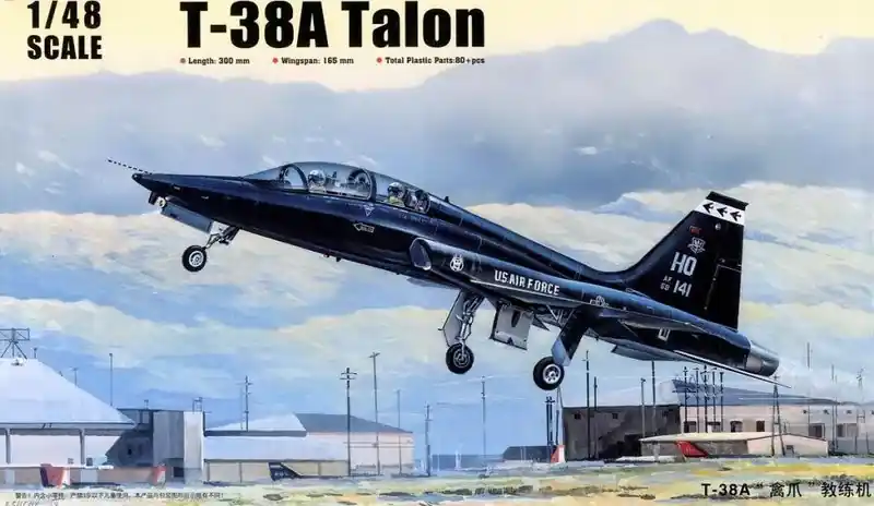 Azonnal elérhető Trumpeter US T-38A Talon 1 48 repülőgép makett