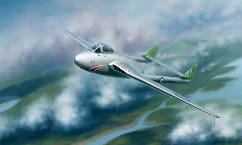 Legjobb ár Trumpeter Vampire F.MK.5 1 48 repülőgép makett