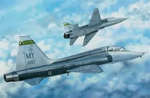 Kedvezményes ár Trumpeter US T-38C Talon II 1 48 repülőgép makett