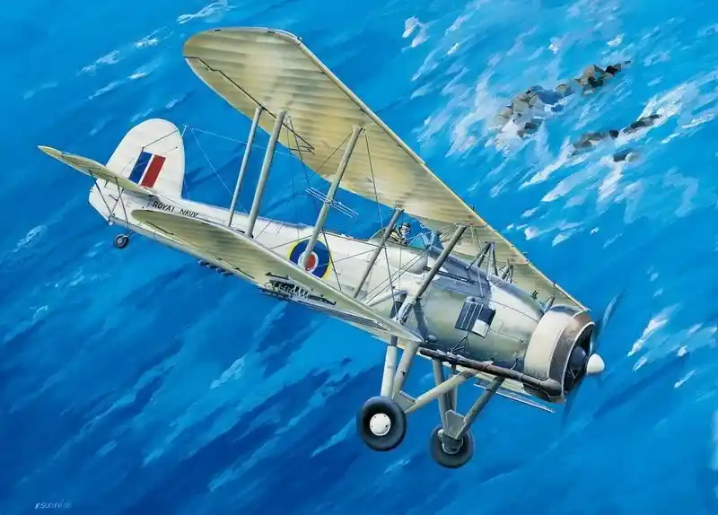Trumpeter Fairey Swordfish Mark II repülőgép makett Vedd meg online