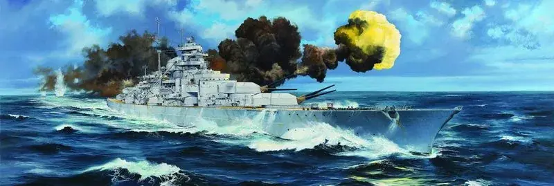 Trumpeter Bismarck 1 200 hajó makett Biztonságos vásárlás