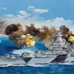 Alacsony ár Trumpeter USS Iowa BB-61 hajó makett 1 200