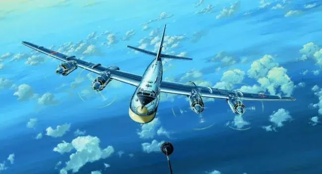 Trumpeter TU-95MS ‘‘Bear-H‘‘ 1 144 repülőgép makett Szuper ajánlat
