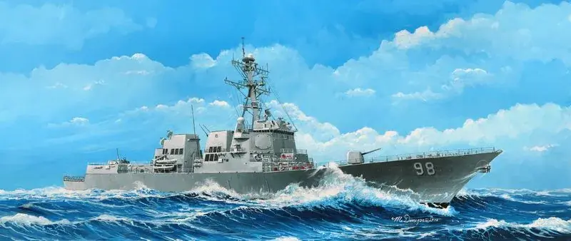 Trumpeter USS Forrest Sherman DDG-98 hajó makett Gyors kiszállítás