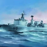 Vedd meg most Trumpeter PLA Navy Type 051C hajó makett