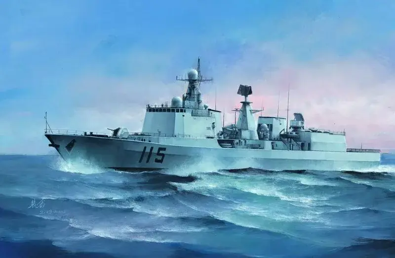 Vedd meg most Trumpeter PLA Navy Type 051C hajó makett