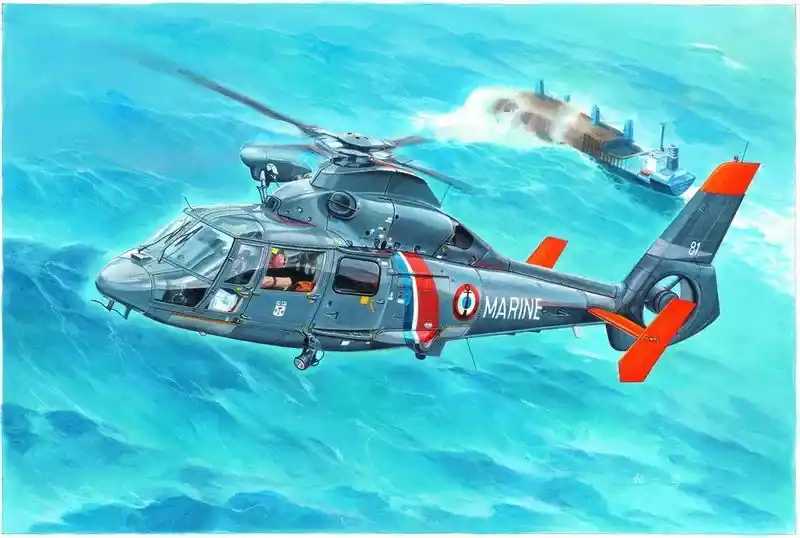 Biztonságos vásárlás Trumpeter AS365N2 Dolphin 2 Helicopter helikopter makett
