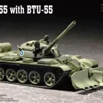 Árcsökkenés Trumpeter T-55 with BTU-55 harckocsi makett