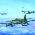 Hobby Boss Messerschmitt Me 262 A-1a/U4 makett Korlátozott ajánlat