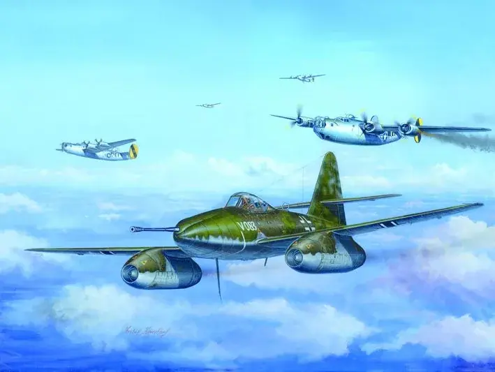 Hobby Boss Messerschmitt Me 262 A-1a/U4 makett Korlátozott ajánlat