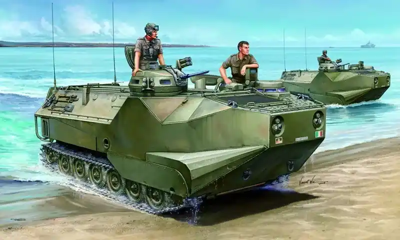 Hobby Boss LVTP-7 Landing Vehicle Tracked- Personal makett Csak ma