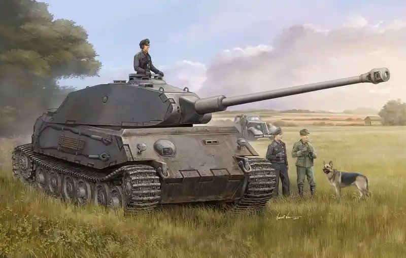 Exkluzív ajánlat Hobby Boss German VK4502 (P) Vorne makett