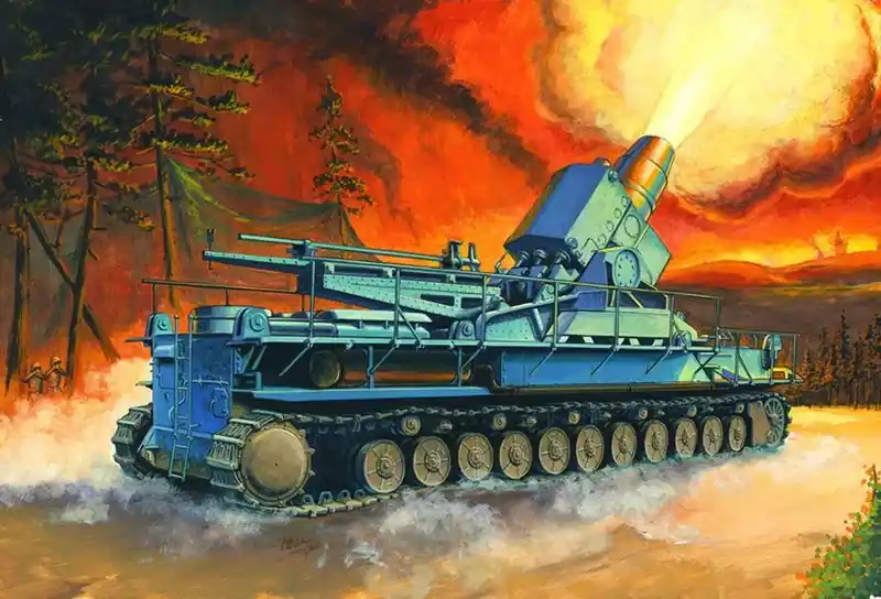 Hobby Boss Mörser Karl-Gerät 040/041 Late Version makett Legnépszerűbb