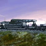 Hobby Boss German Rail Transporter für Karl-Gerät makett Szezonális akció