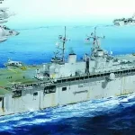 Utolsó esély Hobby Boss USS Boxer LHD-4 makett