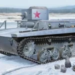 Azonnali szállítás Hobby Boss Soviet T-37TU Command Tank makett