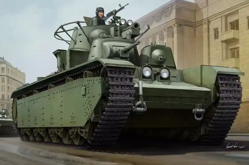 Bestseller Hobby Boss Soviet T-35 Heavy Tank 1938/1939 makett