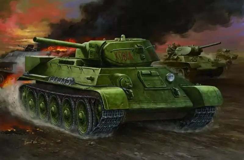 Hobby Boss Russian T-34/76 (1942 No.112) tank makett Akció