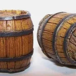 Outlet Plus Model Wooden barrel