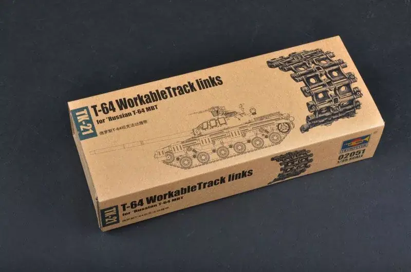 Trumpeter T-64 Workable Track links lánctalp készlet Korlátozott ajánlat
