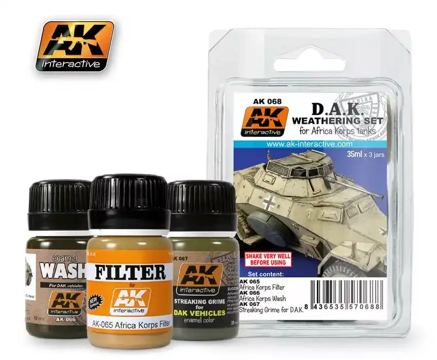 AK Afrika Korps Weathering Set Utolsó esély
