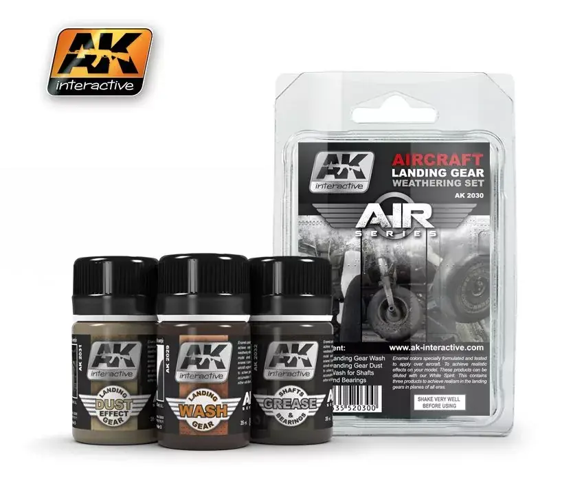 AK Aircraft Landing Gear Weathering Set Csak ma