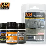 AK Weathering Set For Early Panzers Biztonságos fizetés