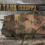 Kiárusítás Meng Model German A7V tank (Krupp) makett