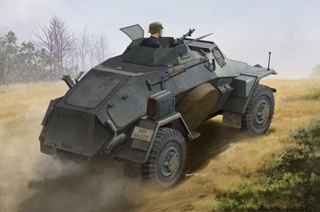Vedd meg online Hobby Boss German Sd.Kfz.221 Leichter Panzerspahwag makett