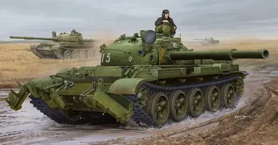 Vedd meg most Trumpeter Russian T-62 Mod.1975-KMT-6 Mine Plow katonai jármű makett