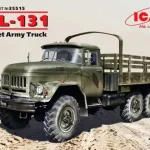 ICM ZiL-131 Soviet Army Truck makett Korlátozott ajánlat