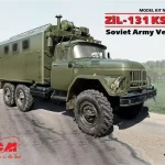 Ne maradj le ICM ZiL-131 KShM Soviet Army Vehicle makett